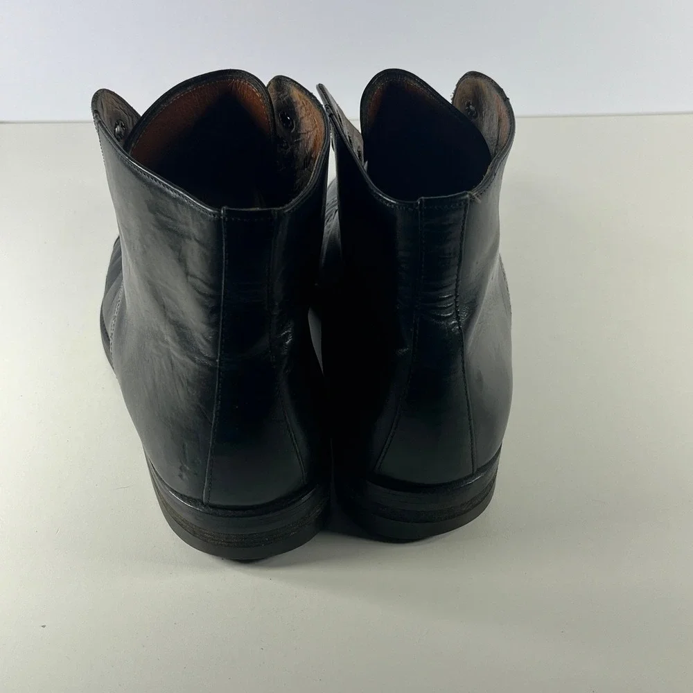Cole Haan‎ Chukka Boots Mens Size 8M Black Leather Ankle Lace Up Casual 4595